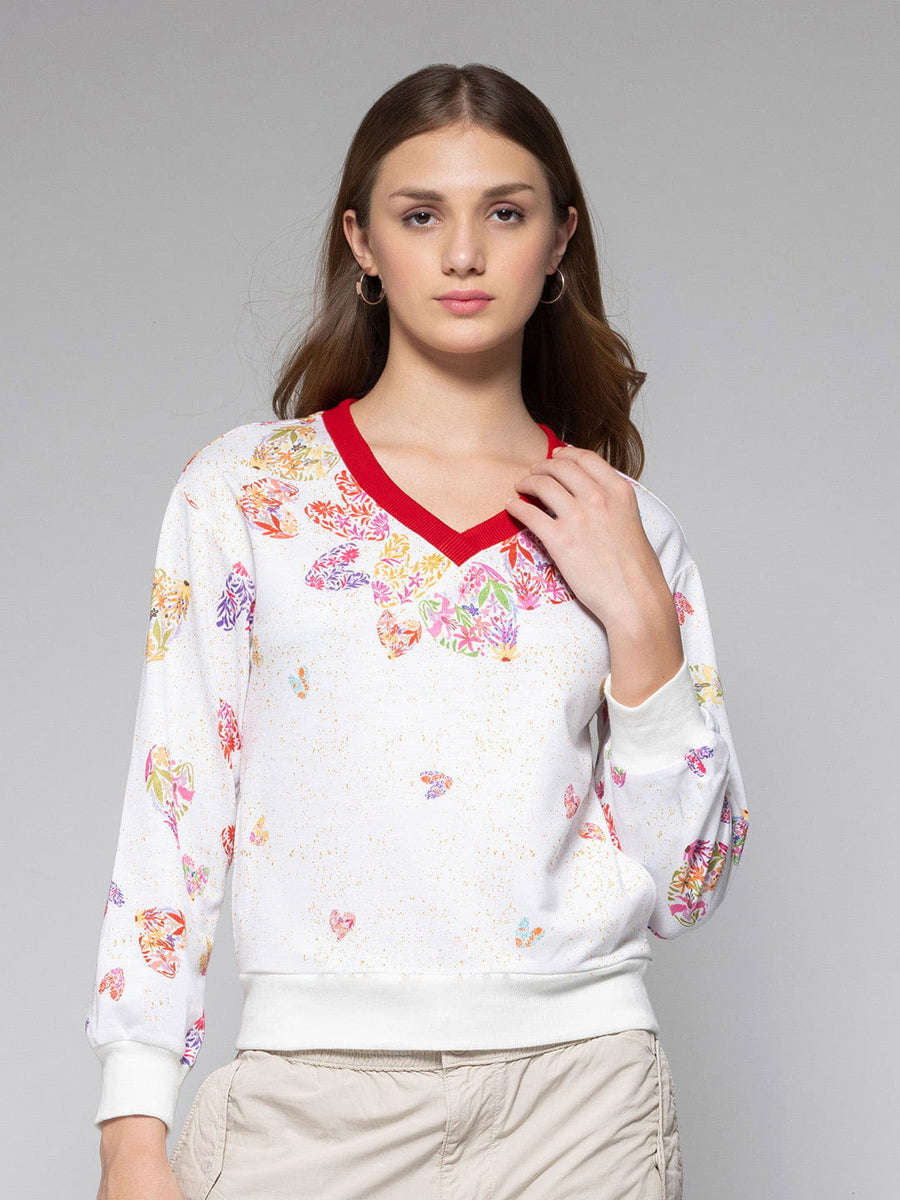 Hearts Forever Sweatshirt from Shaye India , Sweatshirt for women