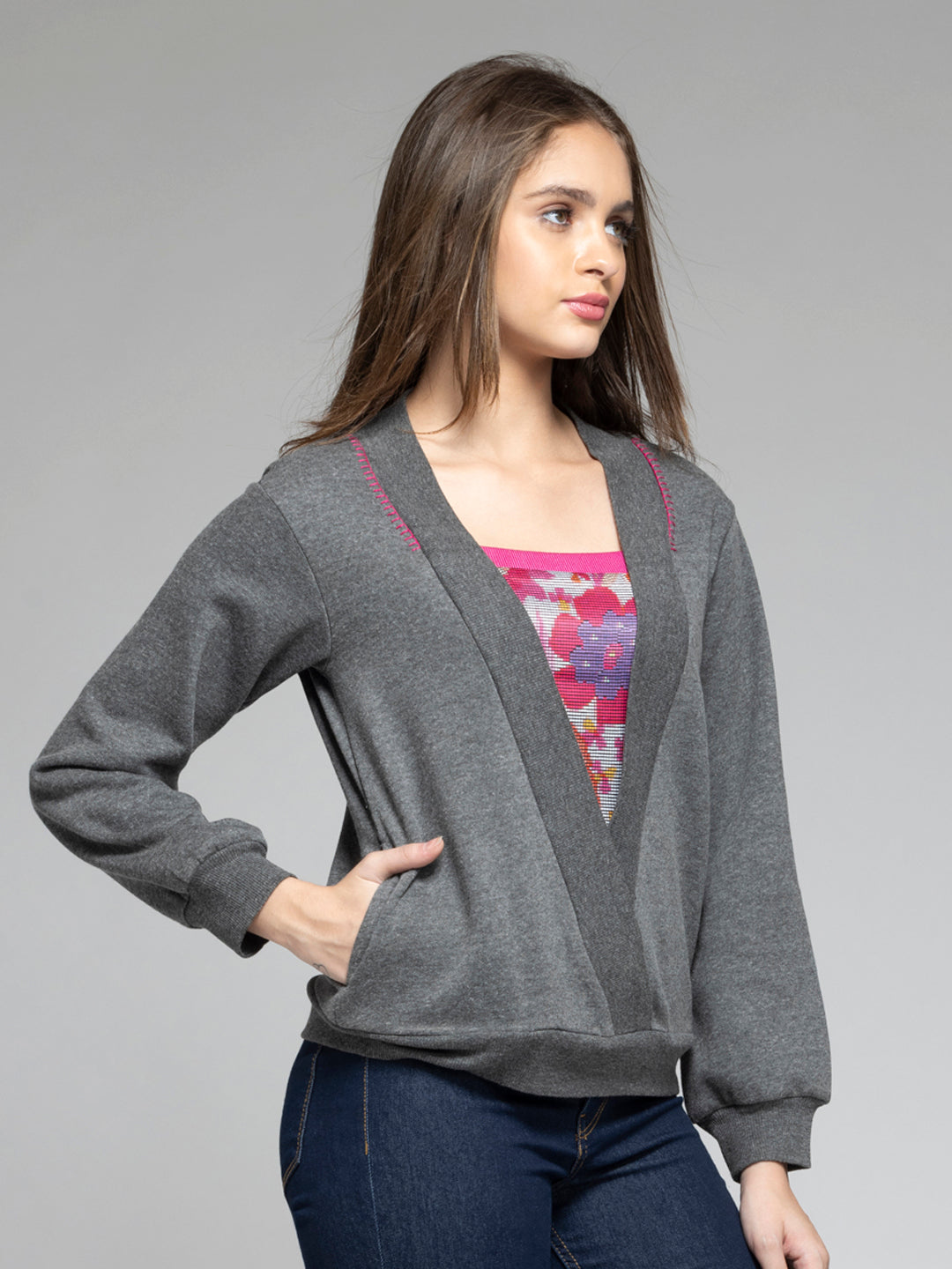 Aviator Sweatshirt from Shaye India , Sweatshirt for women