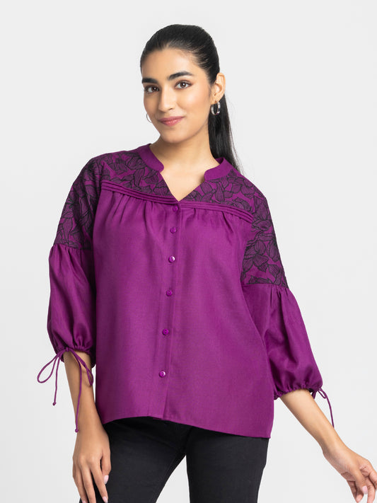 Tulia Shirt from Shaye India , Shirts for women