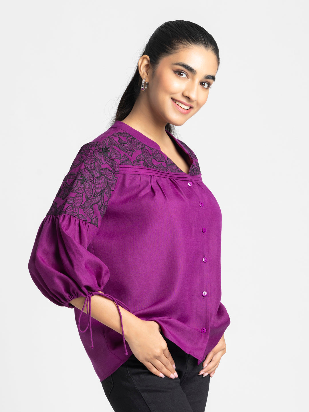 Tulia Shirt from Shaye India , Shirts for women