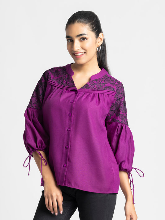 Tulia Shirt from Shaye India , Shirts for women