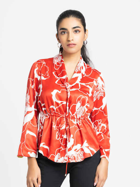 Persimon Shirt from Shaye India , Shirts for women