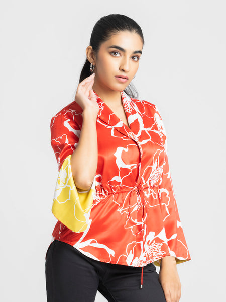 Persimon Shirt from Shaye India , Shirts for women