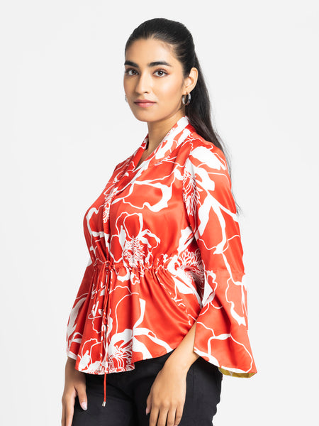 Persimon Shirt from Shaye India , Shirts for women