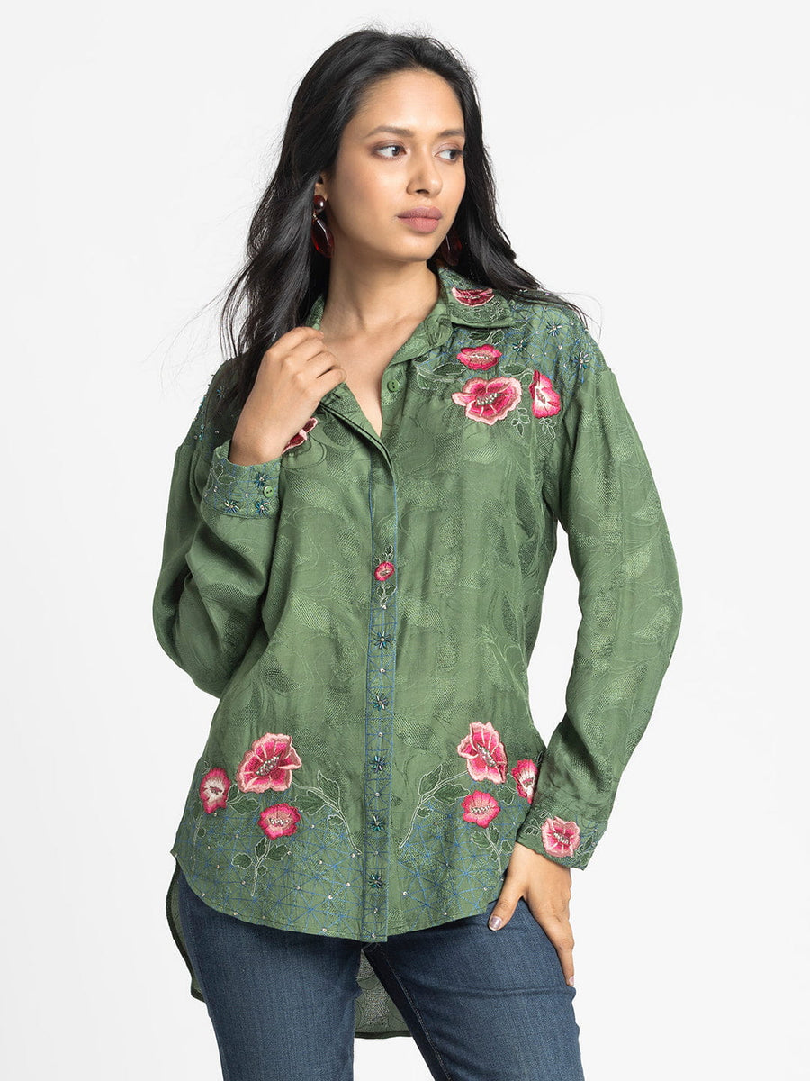 Hilda Shirt from Shaye India , Shirts for women