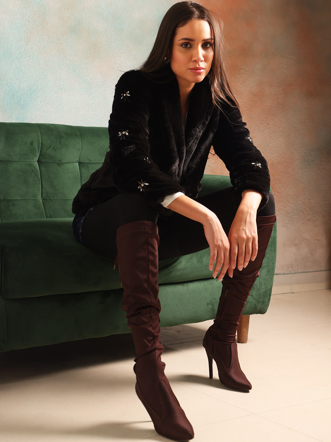 Trixie Coat from Shaye India , Coat for women