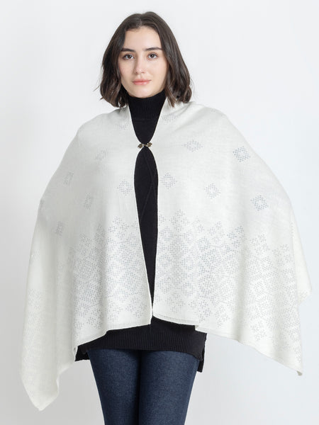 Ivory Stole from Shaye India , Stole for women