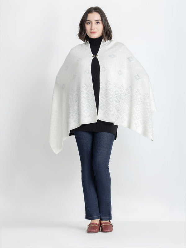 Ivory Stole from Shaye India , Stole for women