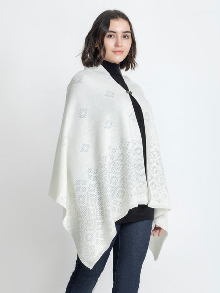 Ivory Stole from Shaye India , Stole for women