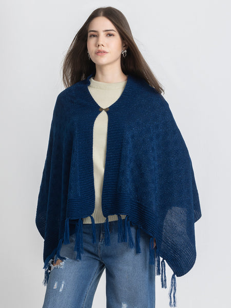 Blue Stole from Shaye India , Stole for women