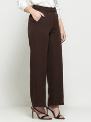 Brown Pant from Shaye India , Pants for women