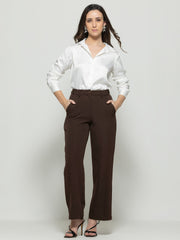 Brown Pant from Shaye India , Pants for women