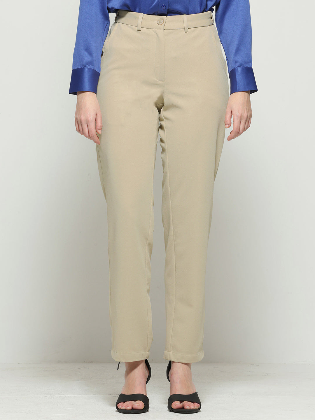 Beige Pant from Shaye India , Pants for women