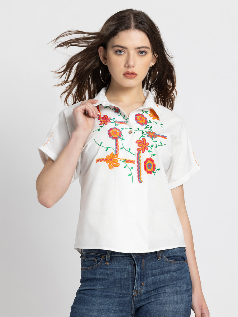 Loretta Shirt from Shaye India , Shirts for women
