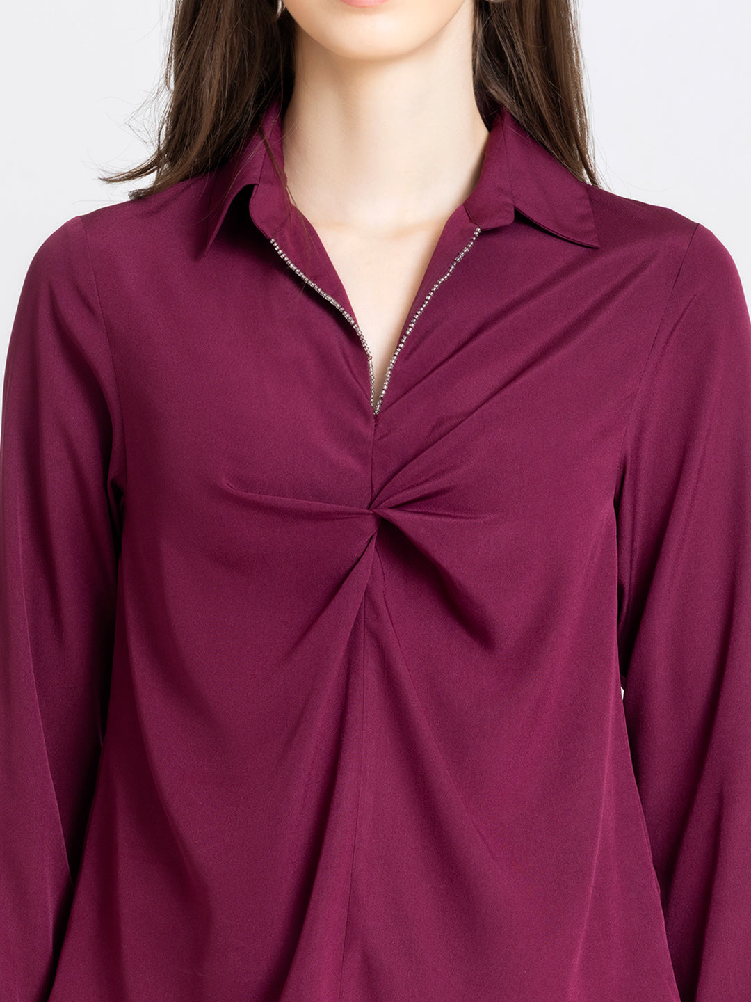 Burgundie Top from Shaye India , Top for women