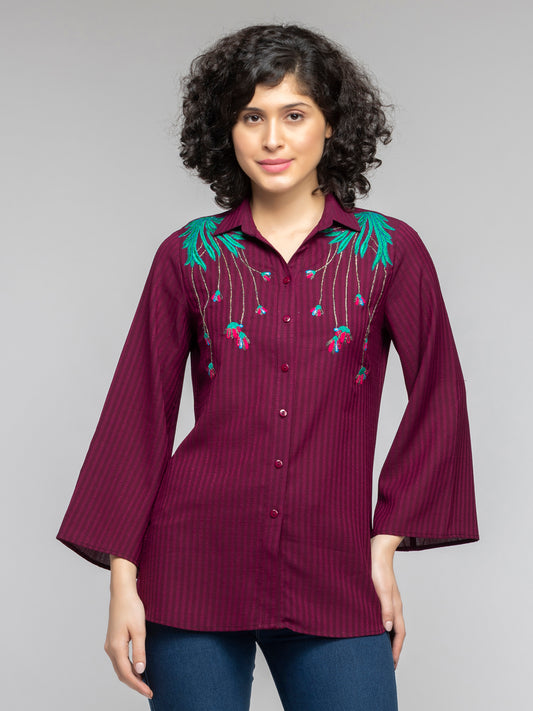 Pearlette Shirt from Shaye India , Shirts for women