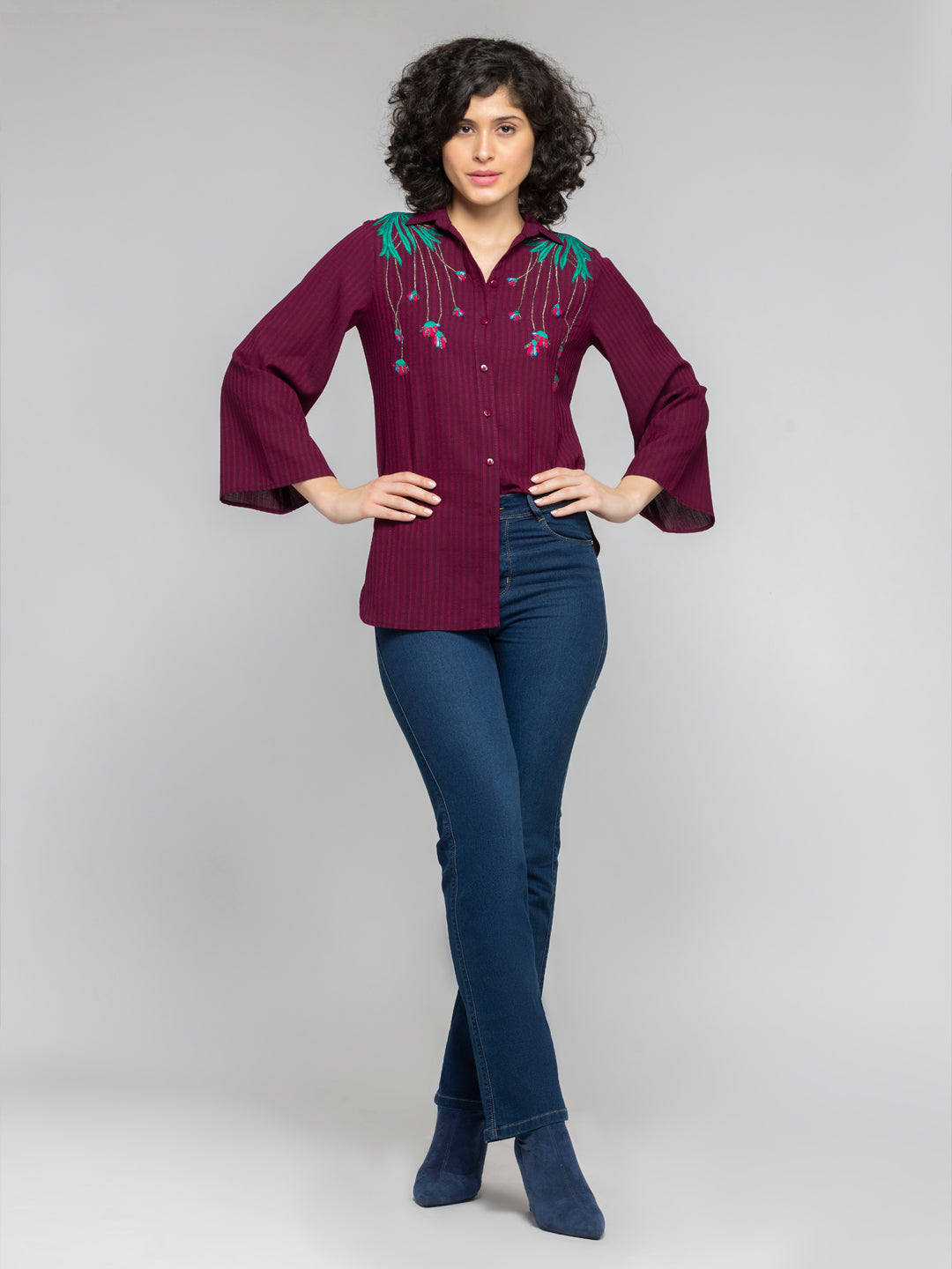 Pearlette Shirt from Shaye India , Shirts for women
