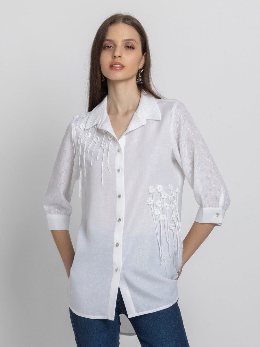 Rosemarie Shirt from Shaye India , Shirts for women
