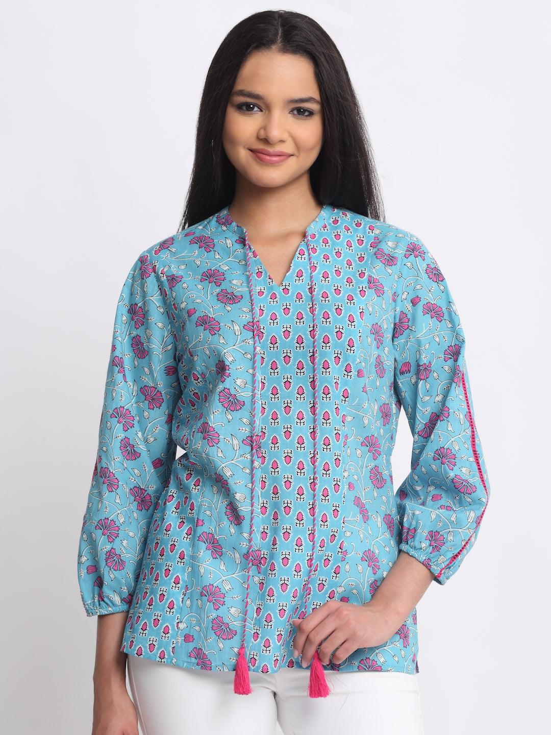 Raffia Kurti from Shaye India , Kurti for women