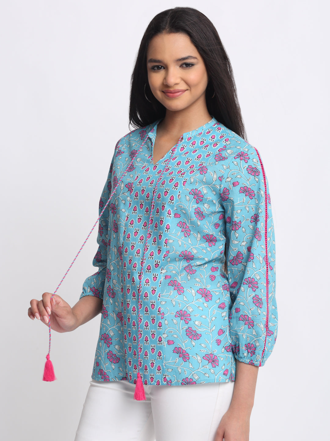 Raffia Kurti from Shaye India , Kurti for women