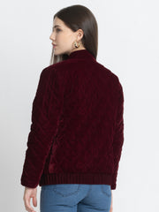 Burgundie Jacket from Shaye India , Jacket for women