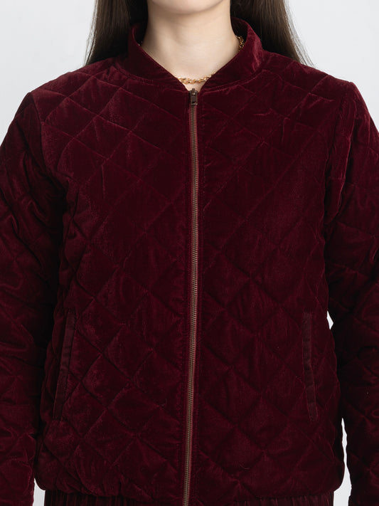 Burgundie Jacket from Shaye India , Jacket for women