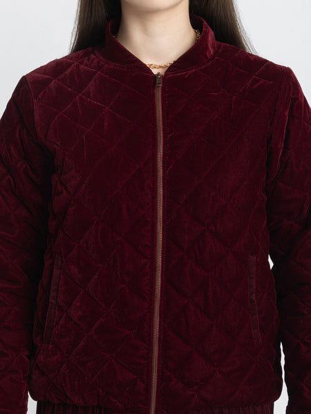 Burgundie Jacket from Shaye India , Jacket for women