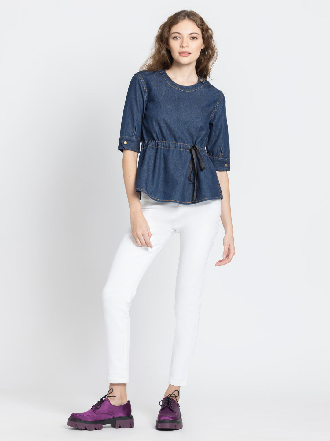 Meryl Denim Top from Shaye , Top for women