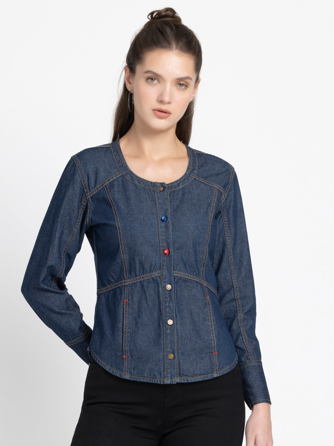 Forever Denim Shirt from Shaye , Shirt for women