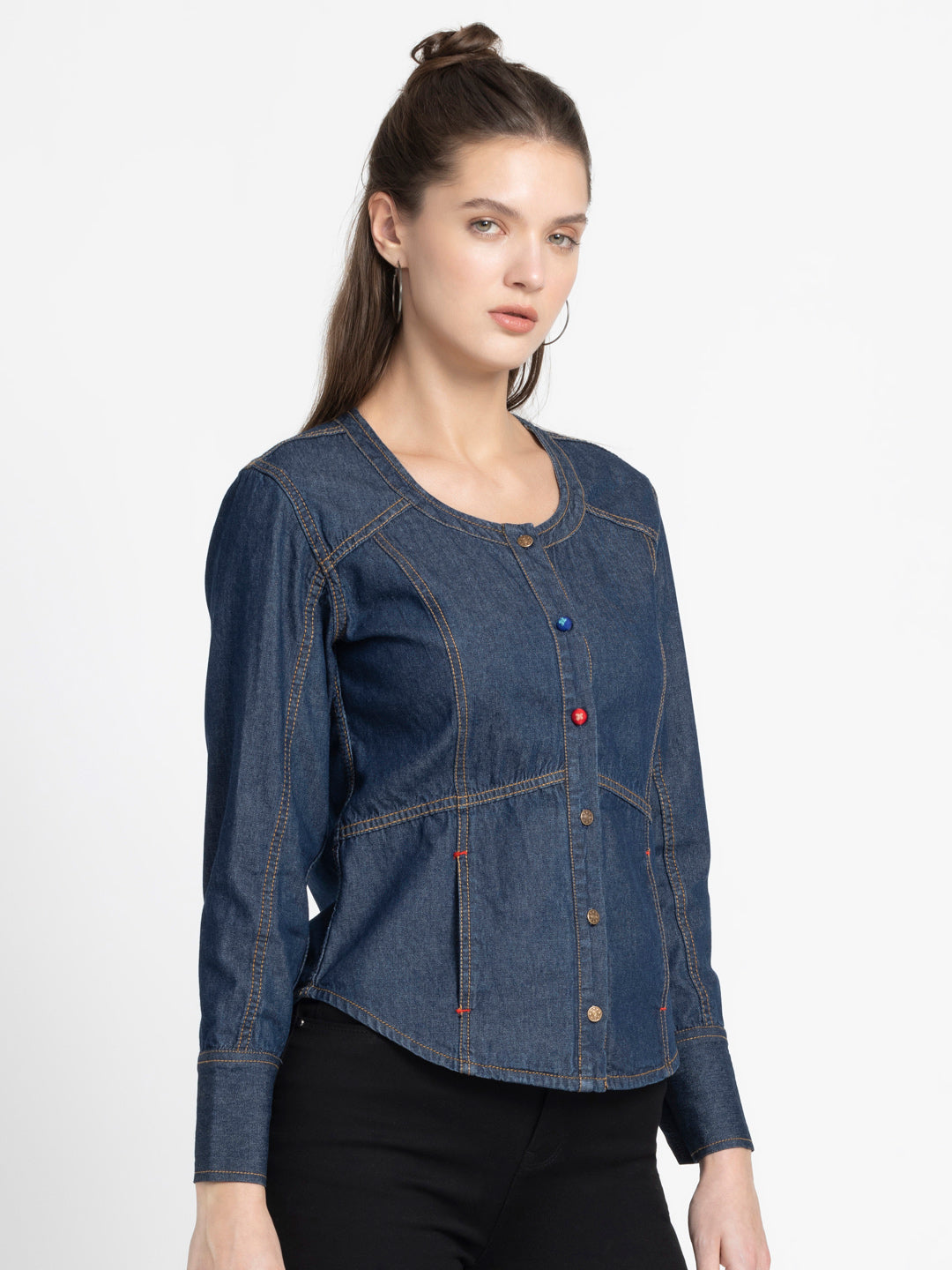 Forever Denim Shirt from Shaye , Shirt for women