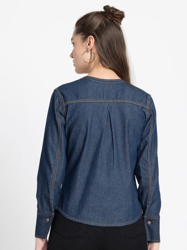 Forever Denim Shirt from Shaye , Shirt for women