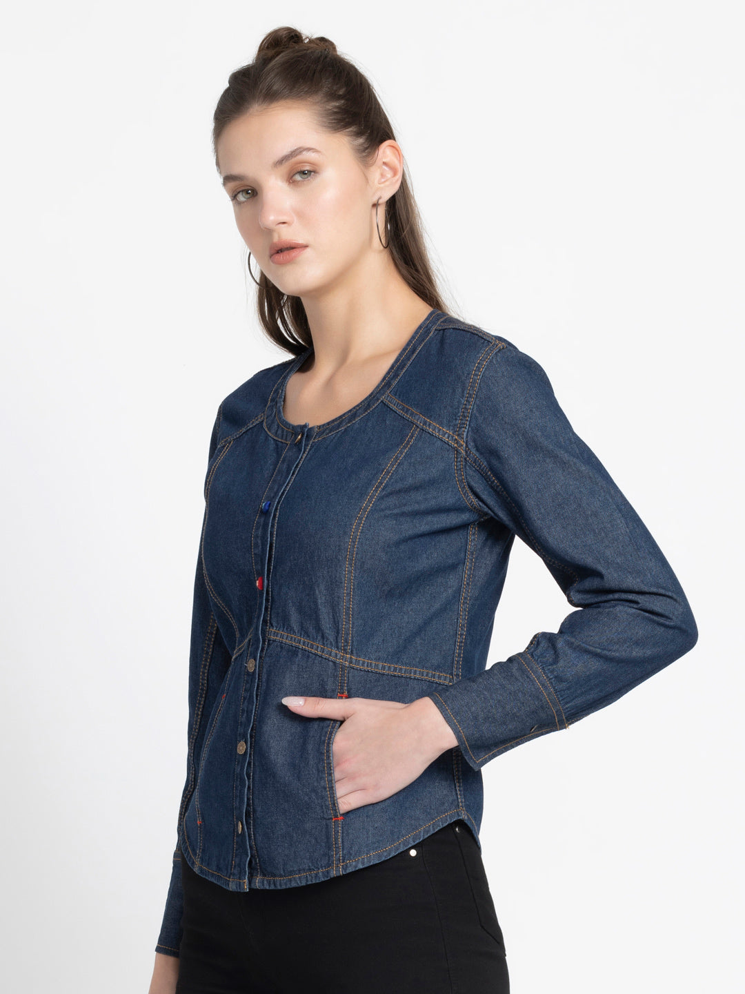 Forever Denim Shirt from Shaye , Shirt for women