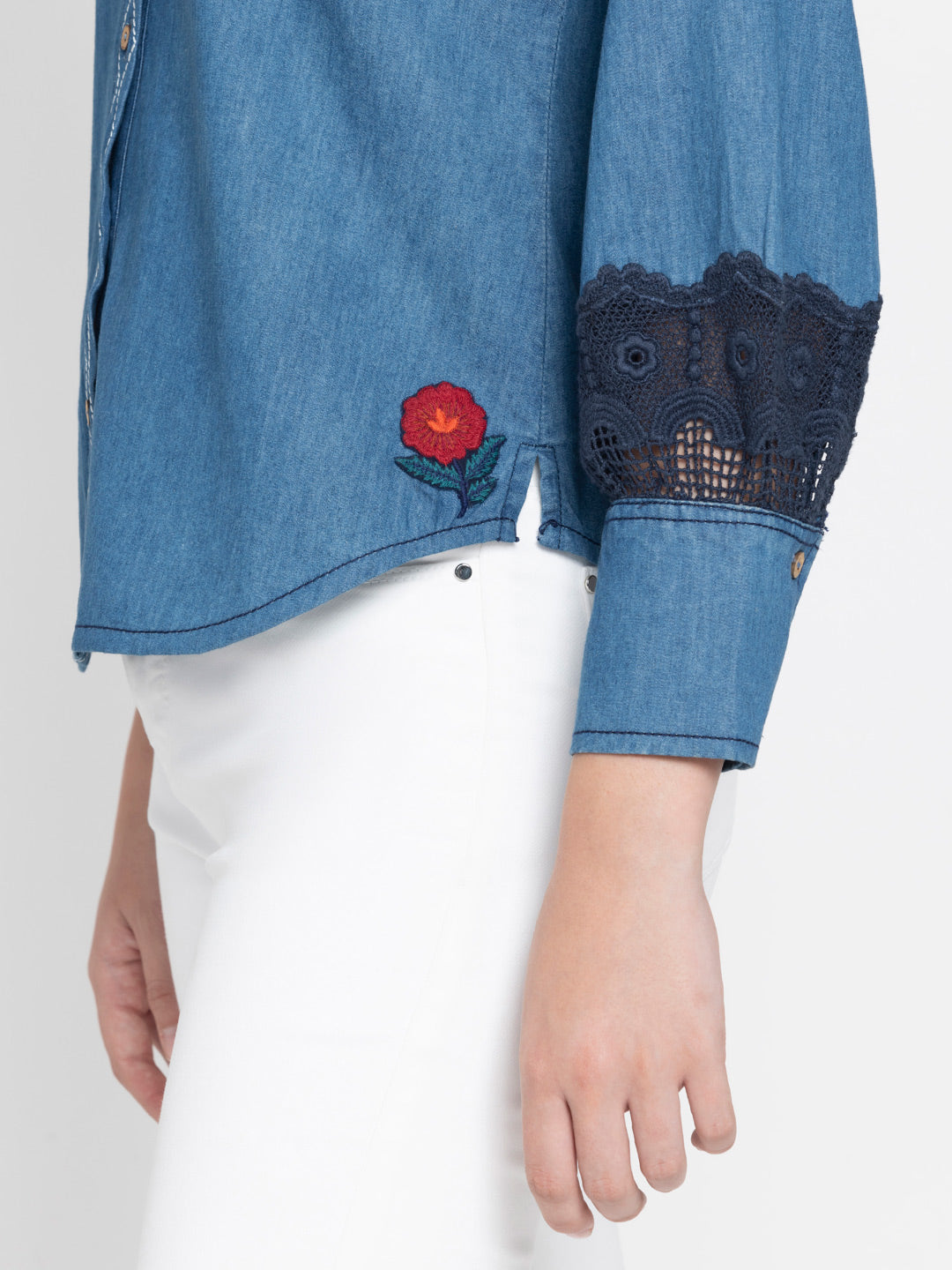 Rockstar Denim Shirt from Shaye , Shirt for women