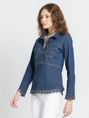 Francesca Denim Shirt from Shaye , Shirt for women