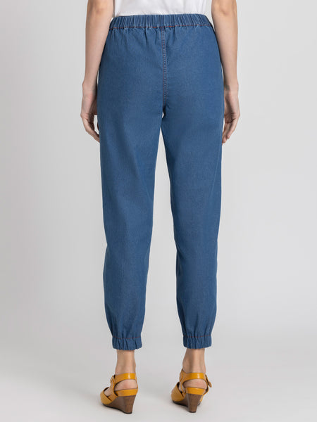 Soreal Denim Joggers from Shaye India , Jogger for women