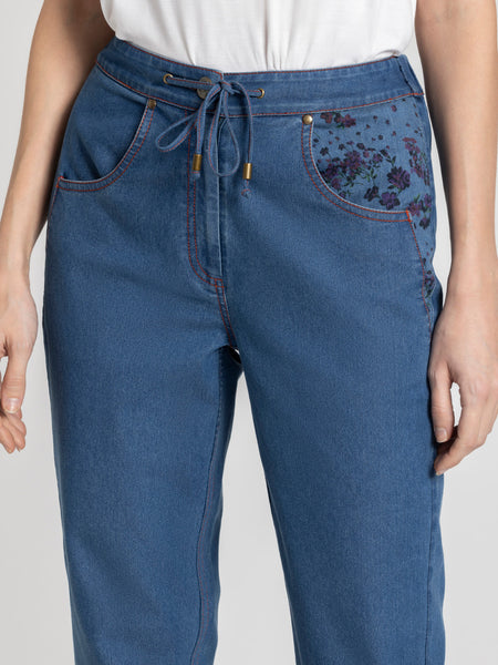 Soreal Denim Joggers from Shaye India , Jogger for women