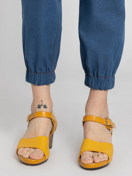 Soreal Denim Joggers from Shaye India , Jogger for women