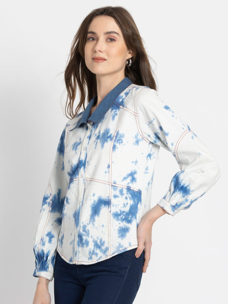 Indiogo Denim Top from Shaye India , Top for women