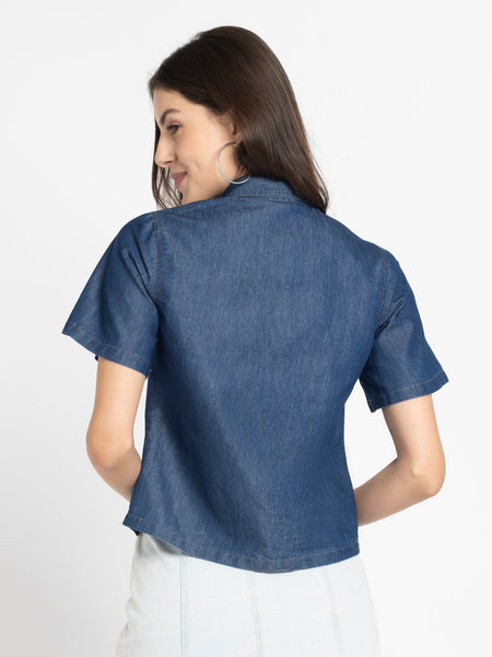 Sydney Denim Top from Shaye India , Top for women