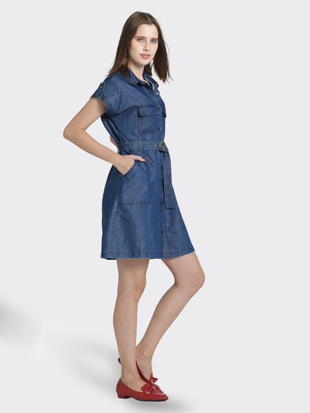 Naples Denim Dress from Shaye India , Dress for women