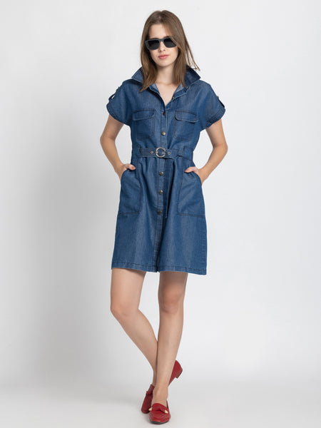 Naples Denim Dress from Shaye India , Dress for women