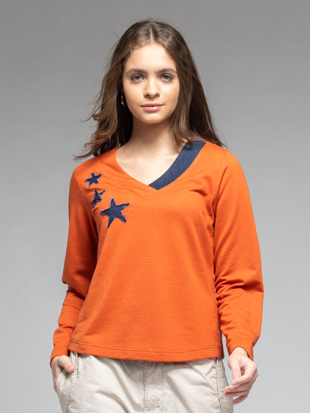 Stars Sweatshirt from Shaye India , Sweatshirt for women