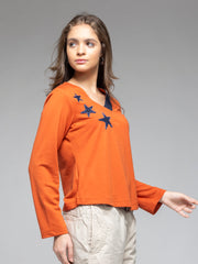 Stars Sweatshirt from Shaye India , Sweatshirt for women