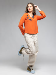 Stars Sweatshirt from Shaye India , Sweatshirt for women