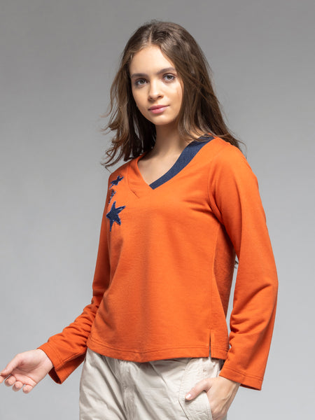 Stars Sweatshirt from Shaye India , Sweatshirt for women