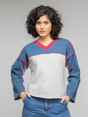 Preppie Sweatshirt from Shaye India , Sweatshirt for women