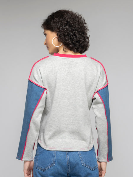 Preppie Sweatshirt from Shaye India , Sweatshirt for women