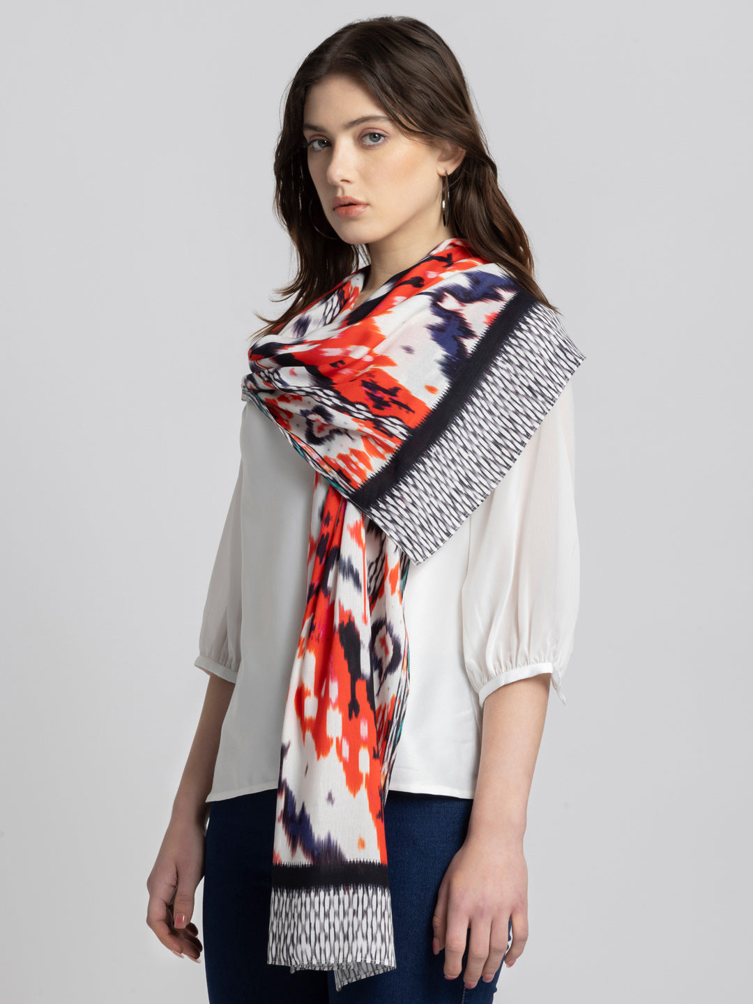 Ikat Scarf from Shaye , Scarf for women