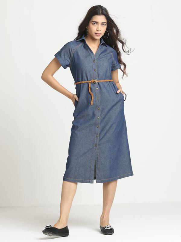 Dale Denim Dress from Shaye India , Dress for women