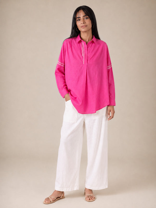 Pink Weekend Top from Shaye India , for women